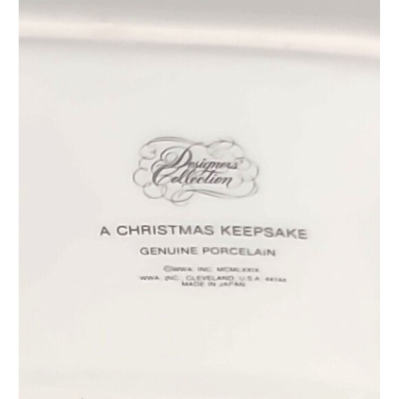PORCELAIN TRINKET BOX A CHRISTMAS KEEPSAKE Designers' Collection Robert Laessig - Picture 2 of 12